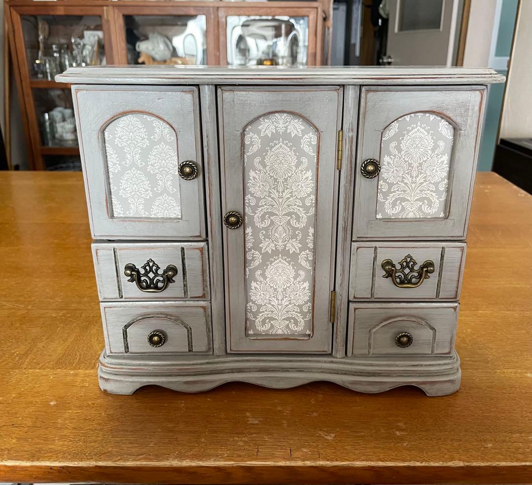 木製クラシックスタイルアクセサリーケース