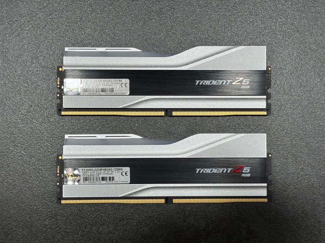 G.Skill メモリ DDR5-6400 96GB（48GB×2枚組）