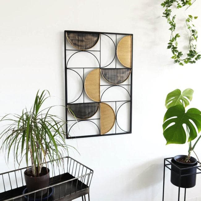 アンティーク調アイアン壁掛けウォールアート 壁飾り アートパネル（695）