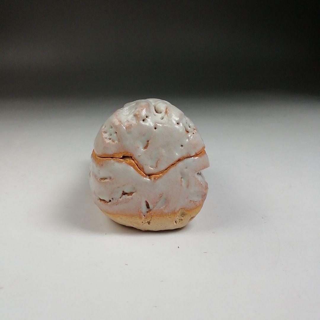 Ｔ９５９　香合　『萩焼』『丹妙山　宇田川聖谷』　共箱　茶道具