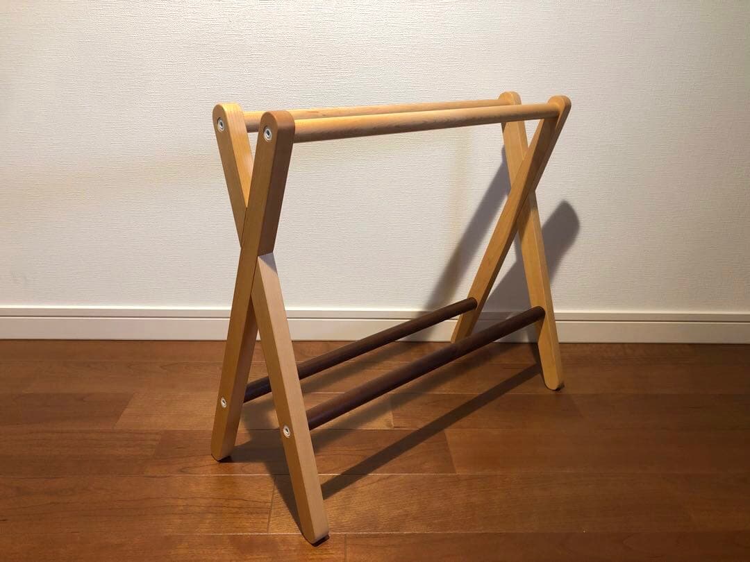 cosine コサイン 旭川家具 2種無垢材 スリッパラック カンディハウス