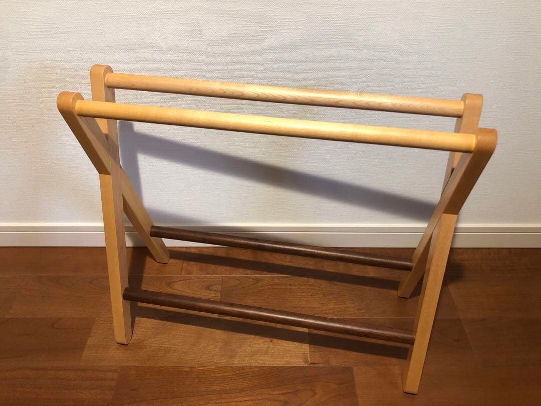 cosine コサイン 旭川家具 2種無垢材 スリッパラック カンディハウス