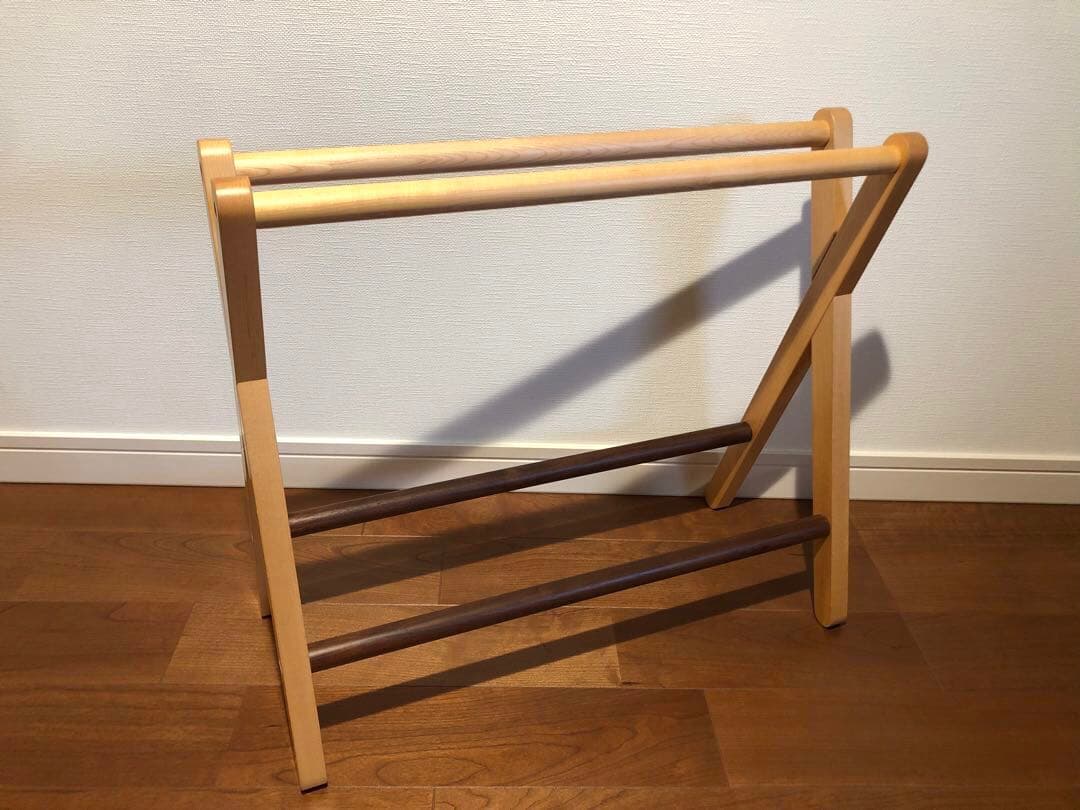 cosine コサイン 旭川家具 2種無垢材 スリッパラック カンディハウス