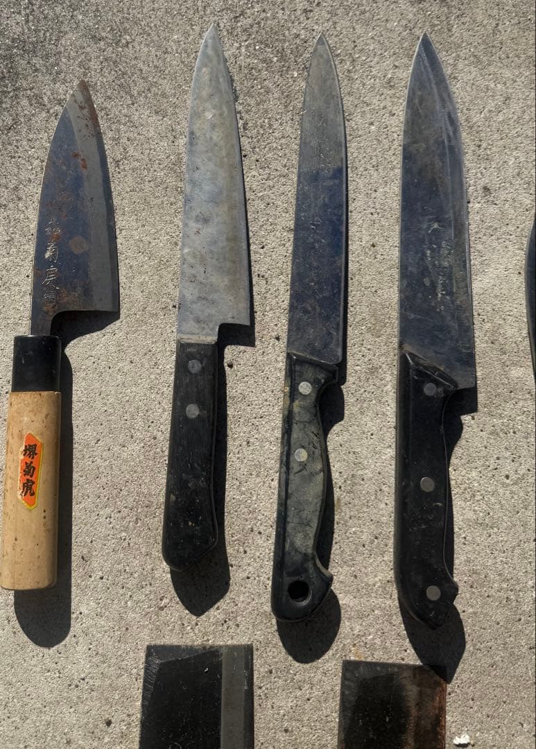 包丁色々70本まとめ売り