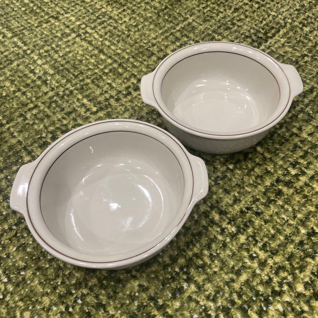 ARABIA Fennica 取手付きボウル 2個セット