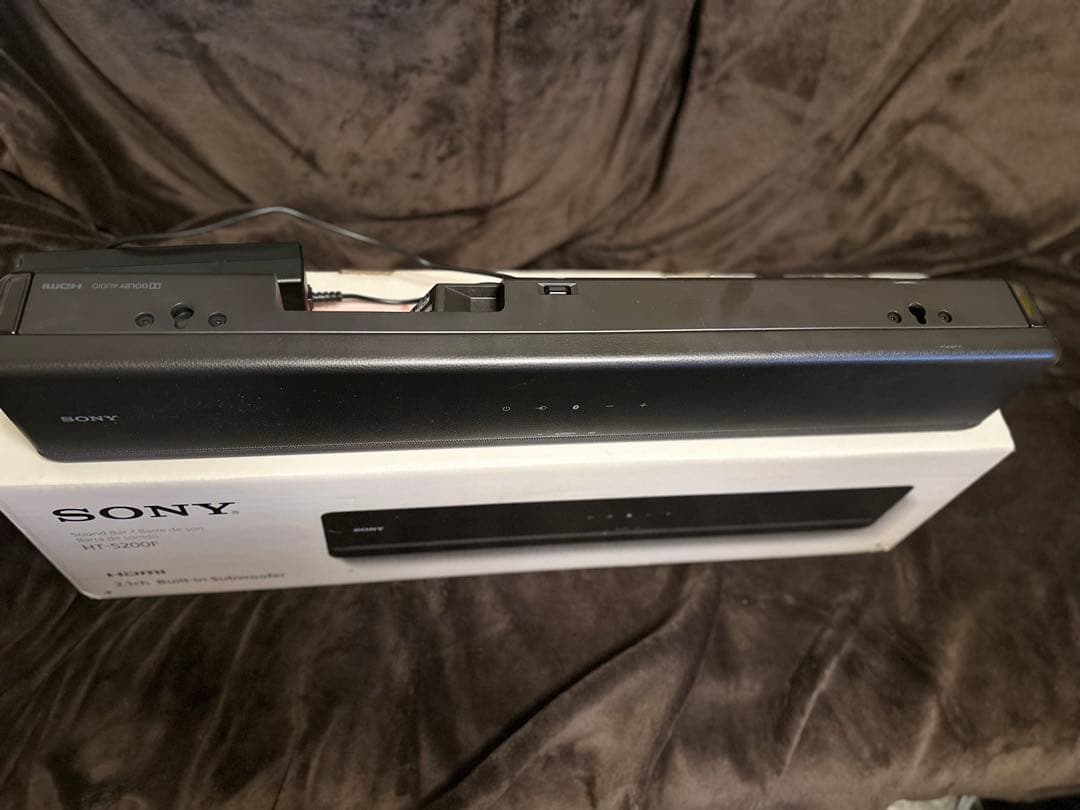 ソニー サウンドバー HT-S200F ブラック 内蔵サブウーファー HDMI