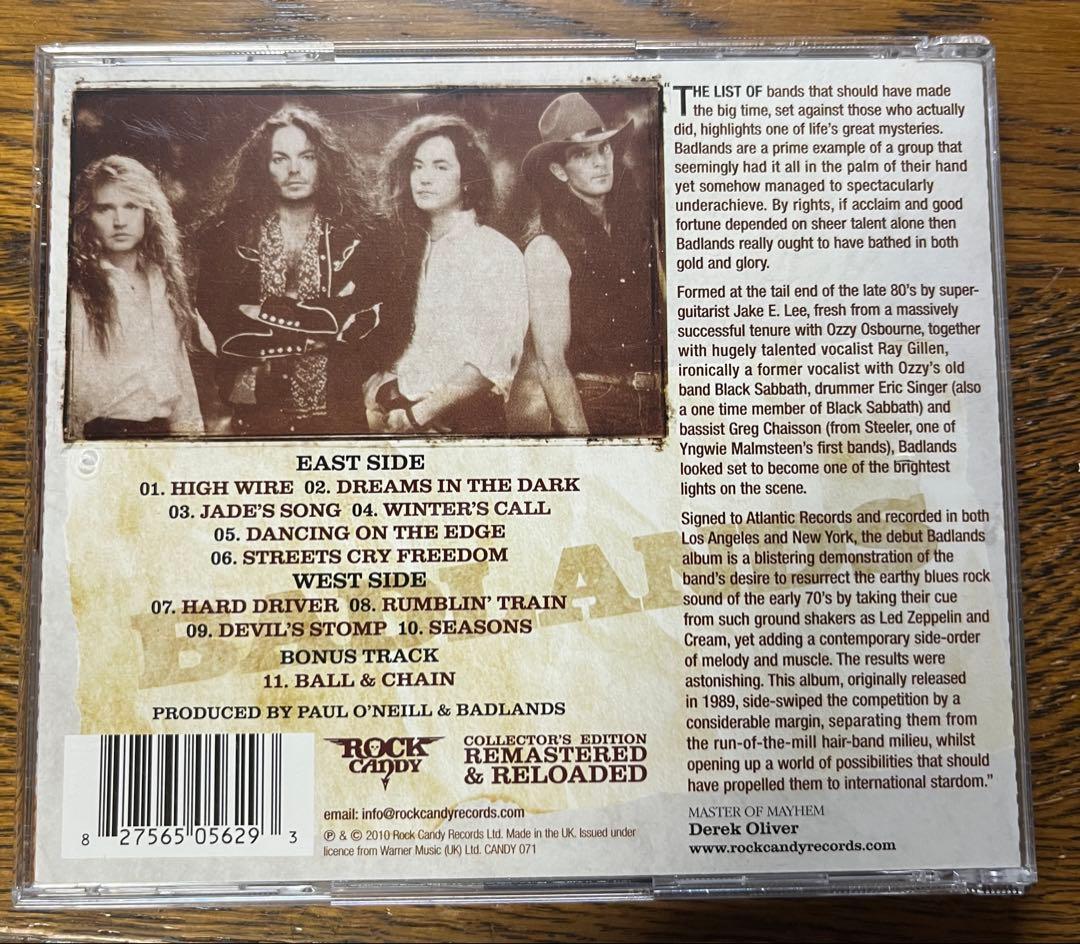 BADLANDS リマスター rockcandy