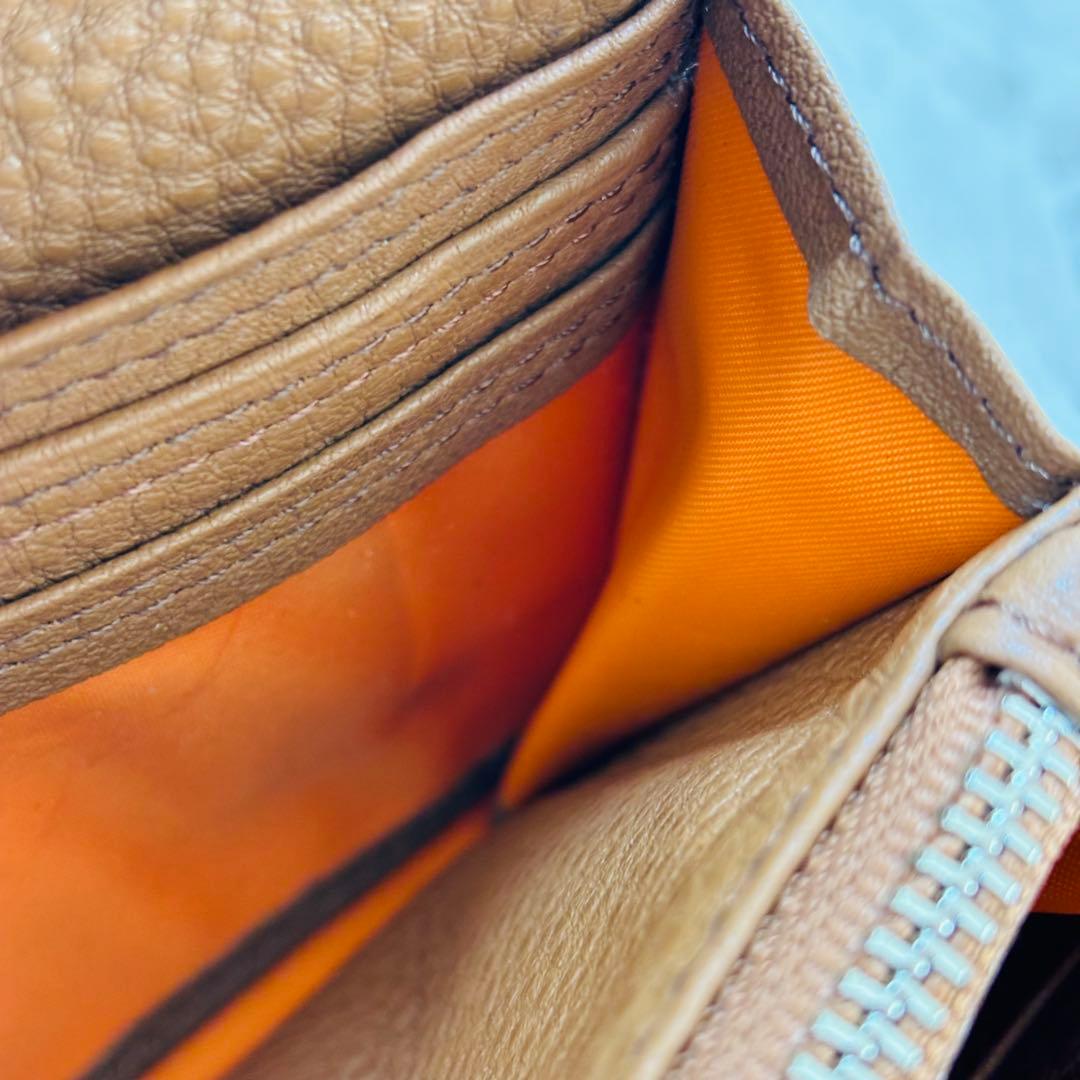 ポーター カーム ロングウォレット LONG WALLET キャメル レザー