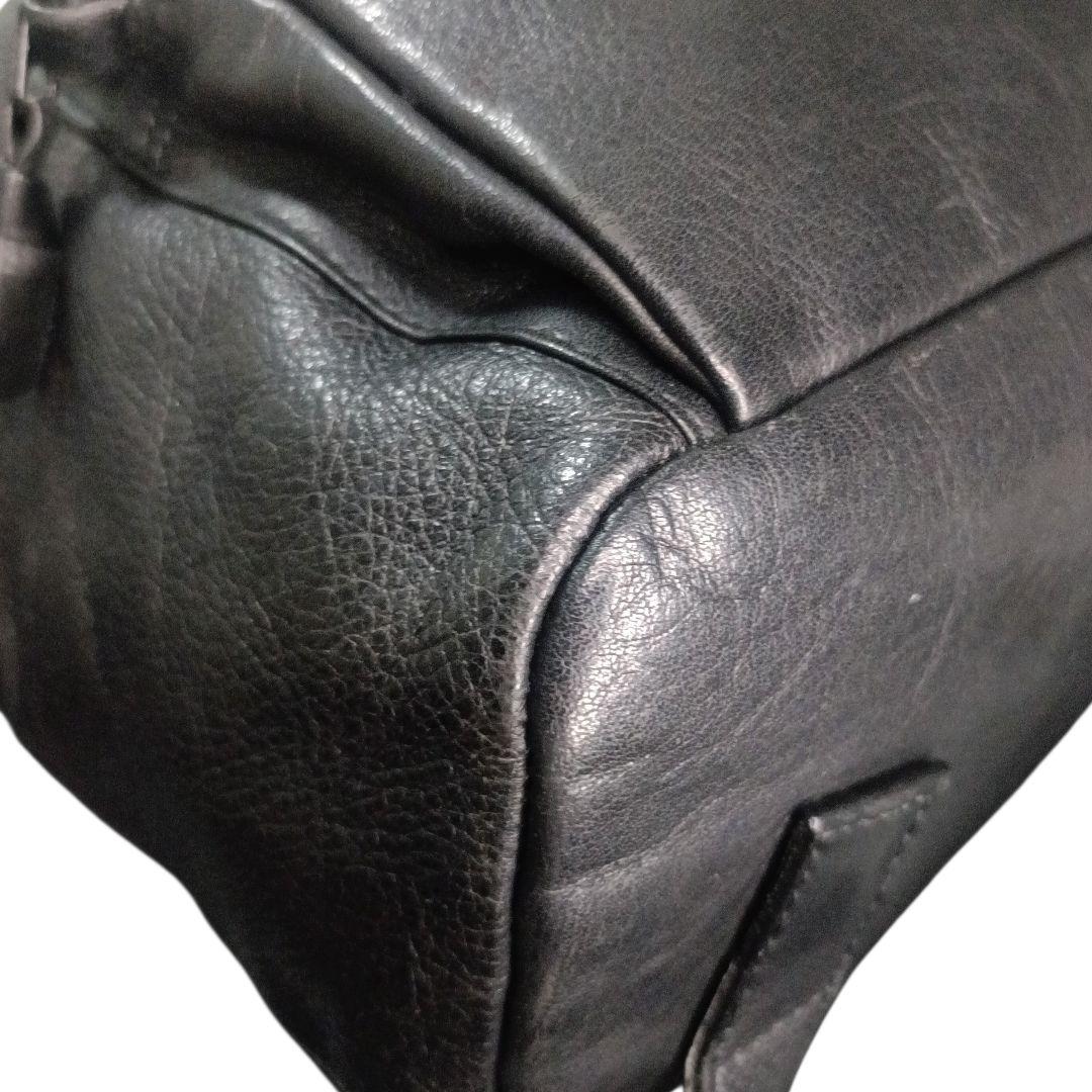 ✨PORTER CORTINA オールレザー フラップ シボ革 リュック 黒