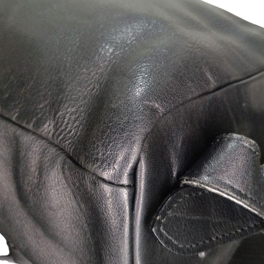 ✨PORTER CORTINA オールレザー フラップ シボ革 リュック 黒