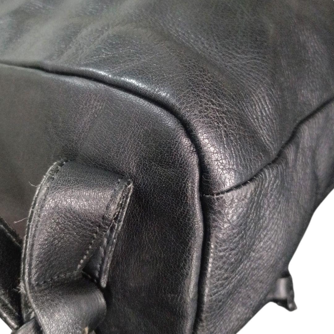 ✨PORTER CORTINA オールレザー フラップ シボ革 リュック 黒