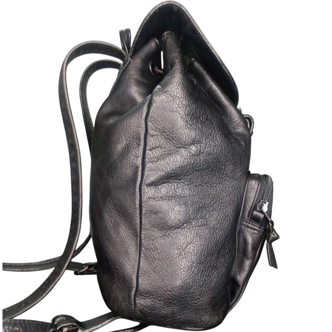 ✨PORTER CORTINA オールレザー フラップ シボ革 リュック 黒