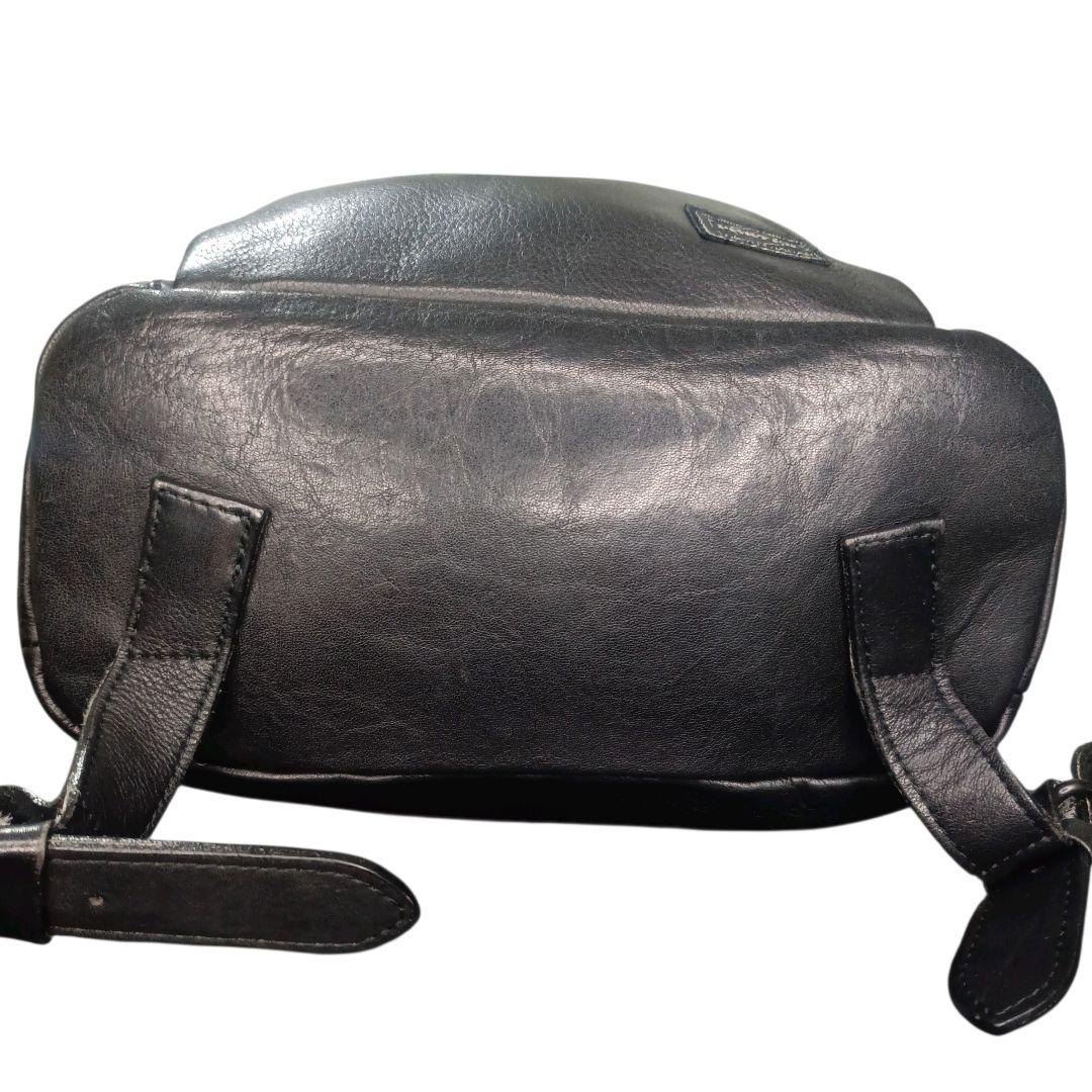 ✨PORTER CORTINA オールレザー フラップ シボ革 リュック 黒