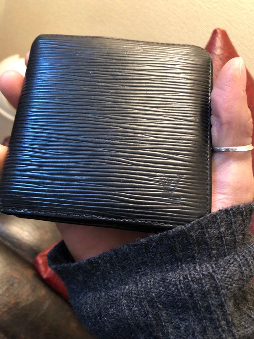 LOUIS VUITTON ルイヴィトン ポルトフォイユ マルコ エピ ブラック