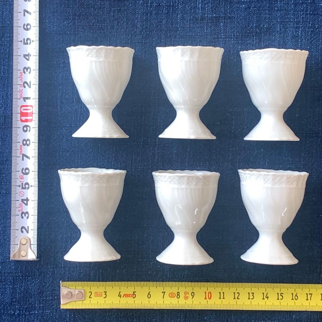 【新品】Richard Ginori ジノリ　磁器製エッグスタンド 4個セット