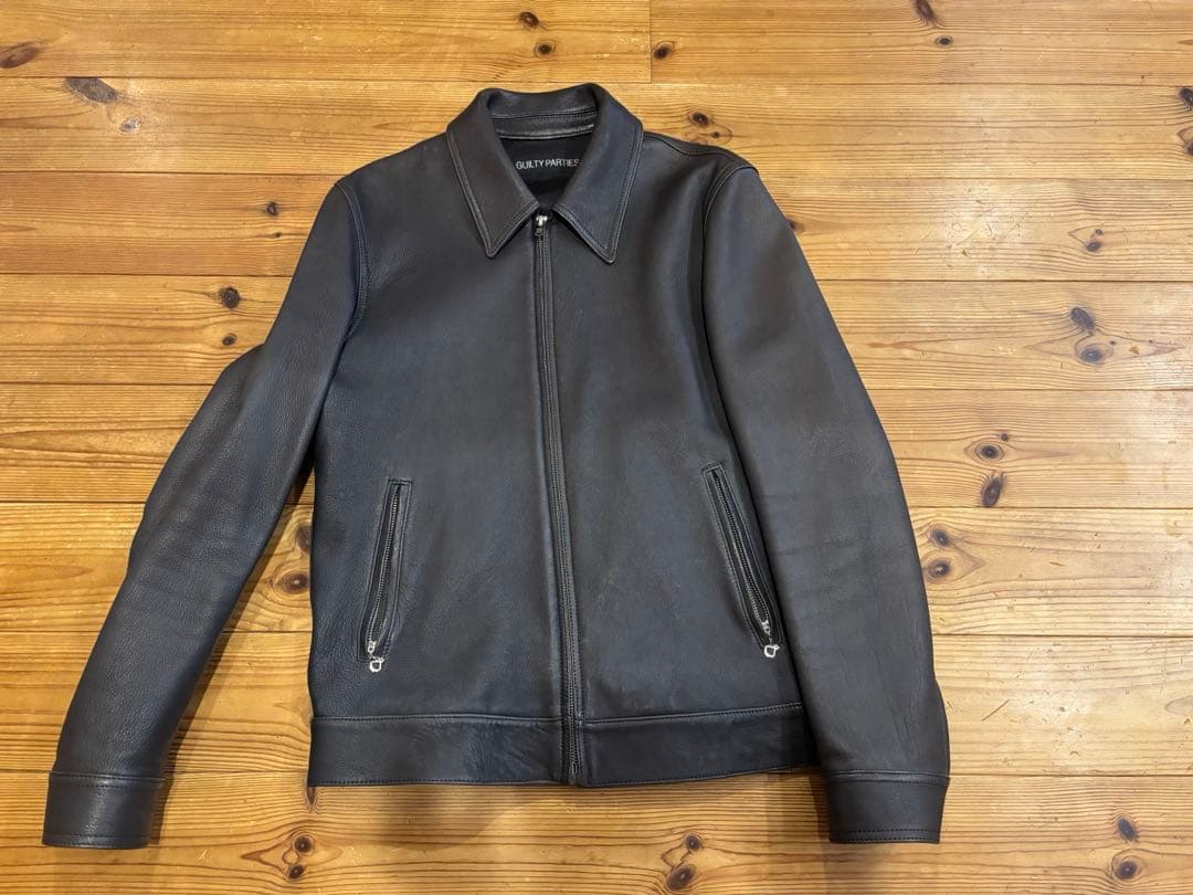 ワコマリア WACKOMARIA ライダース　シープスキン　L