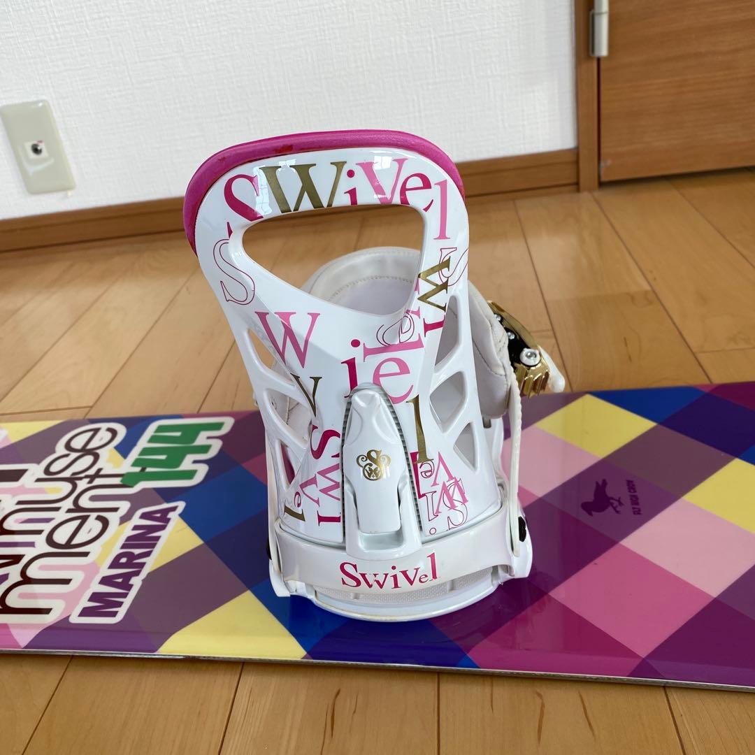 美品　Modern 144cm ビンディングS/Mサイズ　　ケース付き　送料込