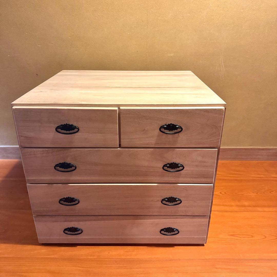 桐たんす 時代家具 レトロ箪笥 着物収納 アンティークインテリアに