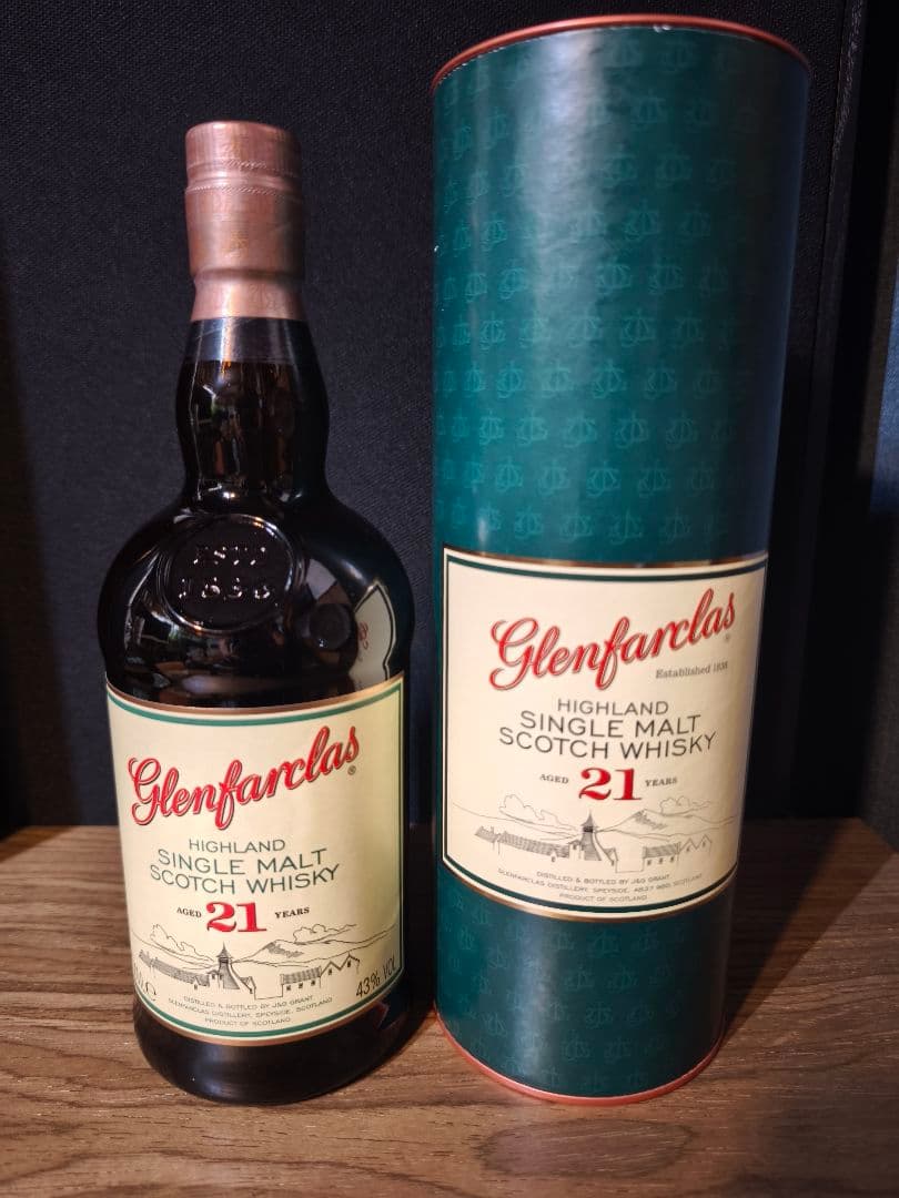 9/27土曜日迄 Glenfarclas 21年 シングルモルト 700ml