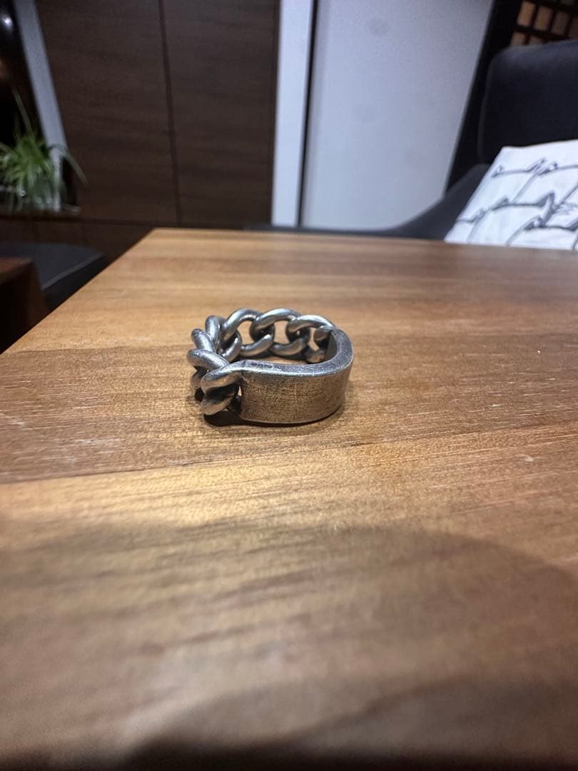 g*7様 70s 80s シルバーリング 19号 ヴィンテージ