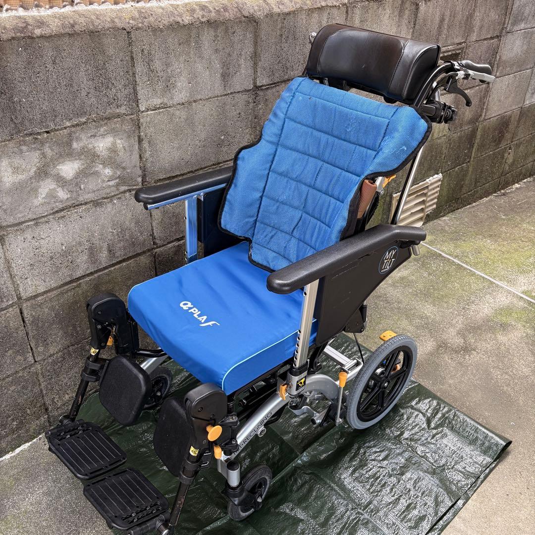 MH-CR3D リクライニング車いす　車椅子　介護用