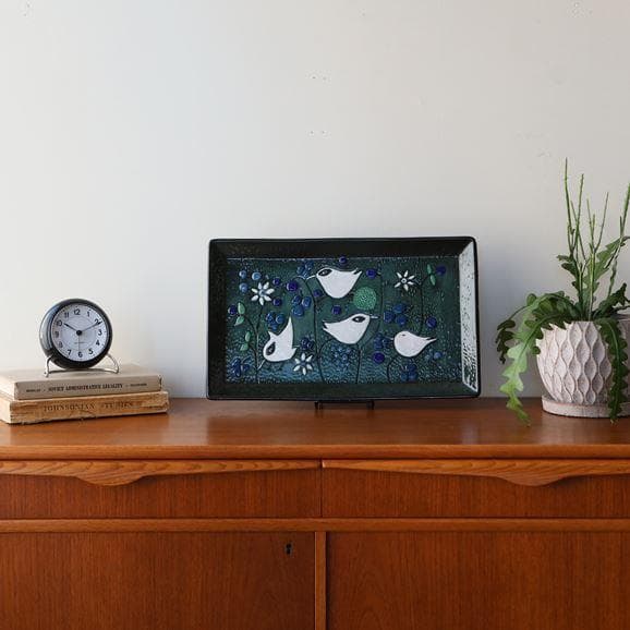 ロールストランド/シルヴィア・レウショヴィウス/陶板/プレート/リサラーソン