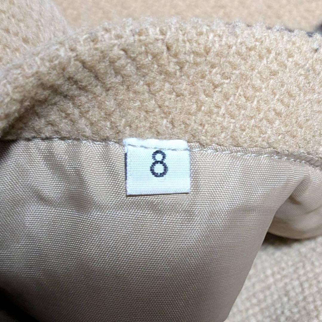 オールドイングランド ダッフルコート ヘリンボーン ベージュ M