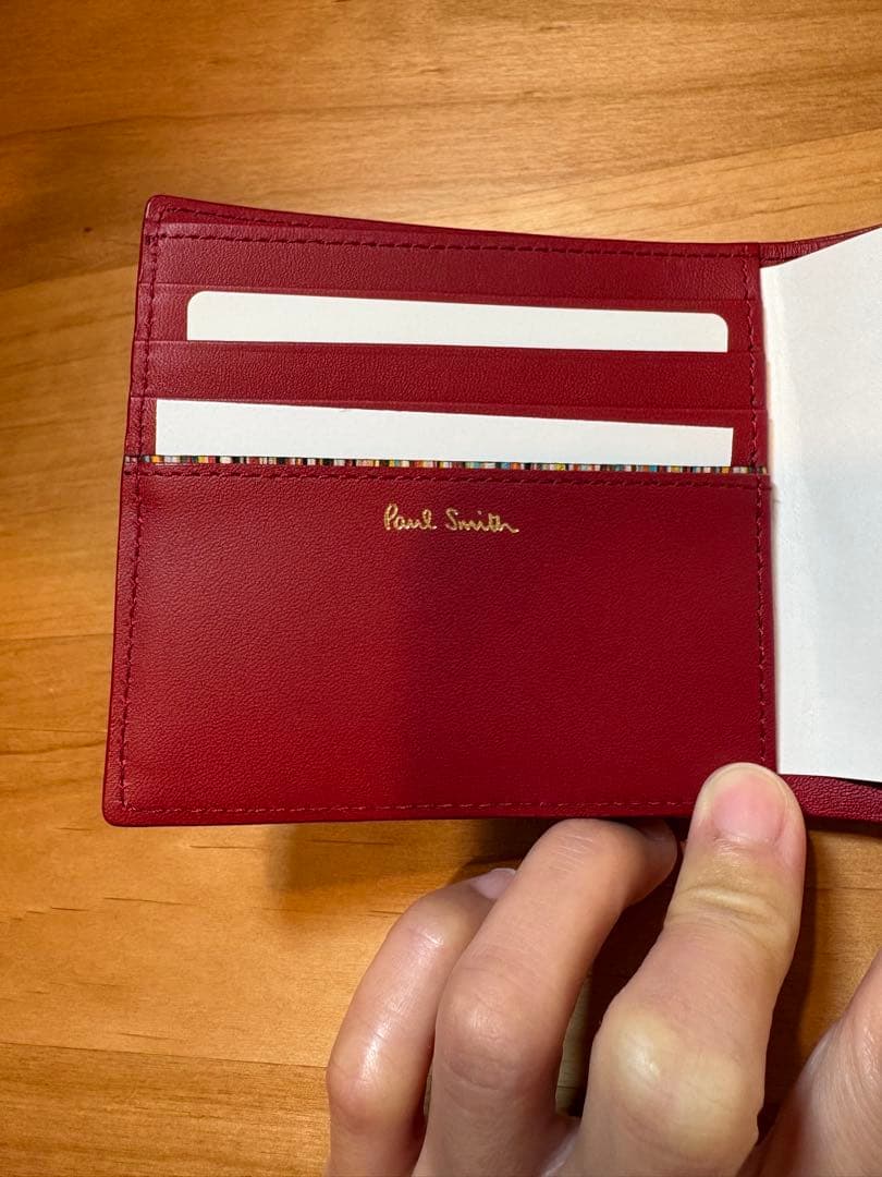 Paul Smith 二つ折り財布　新品、未使用品　ポールスミス