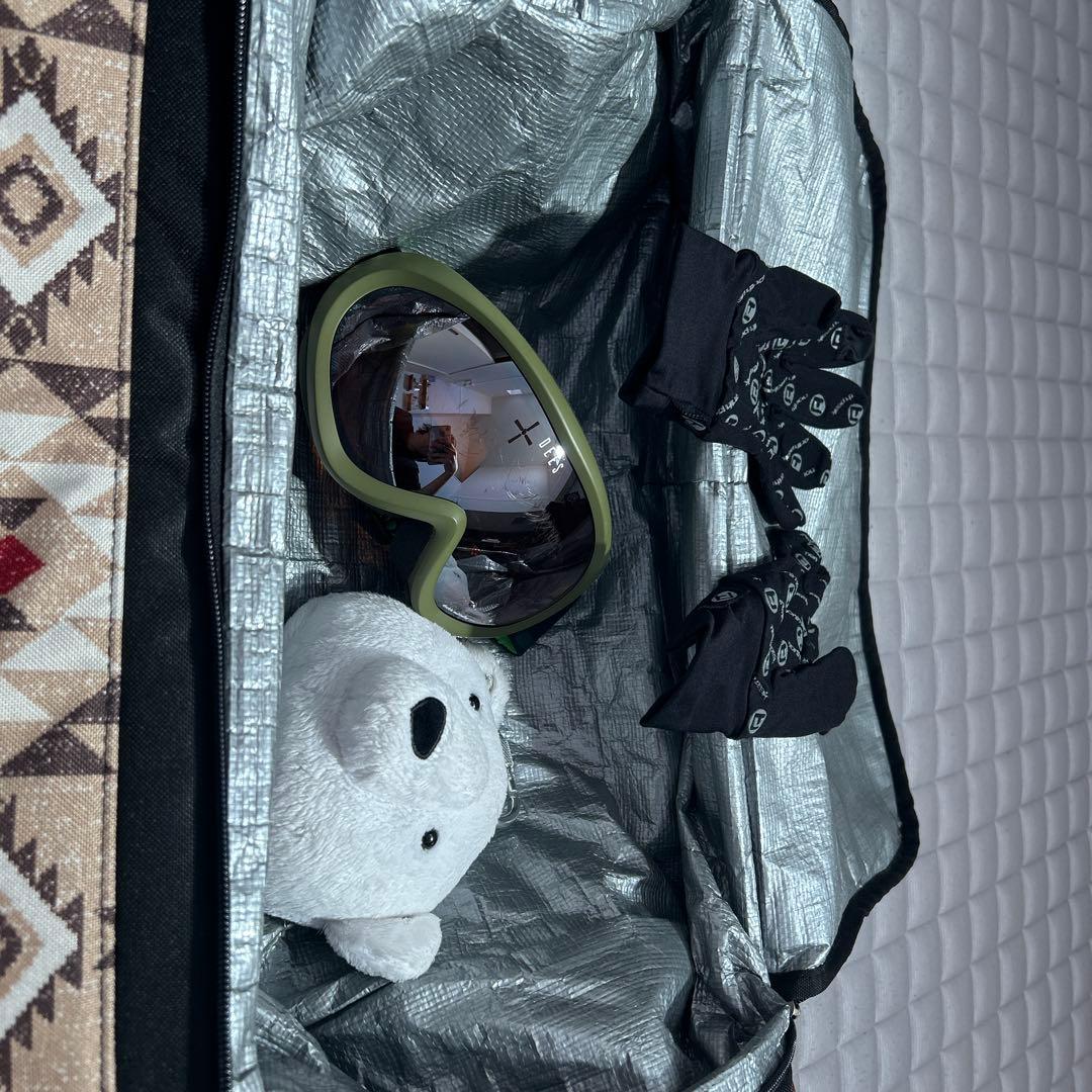 スノーボード ビンディング バッグ インナー手袋 ゴーグル パスケース