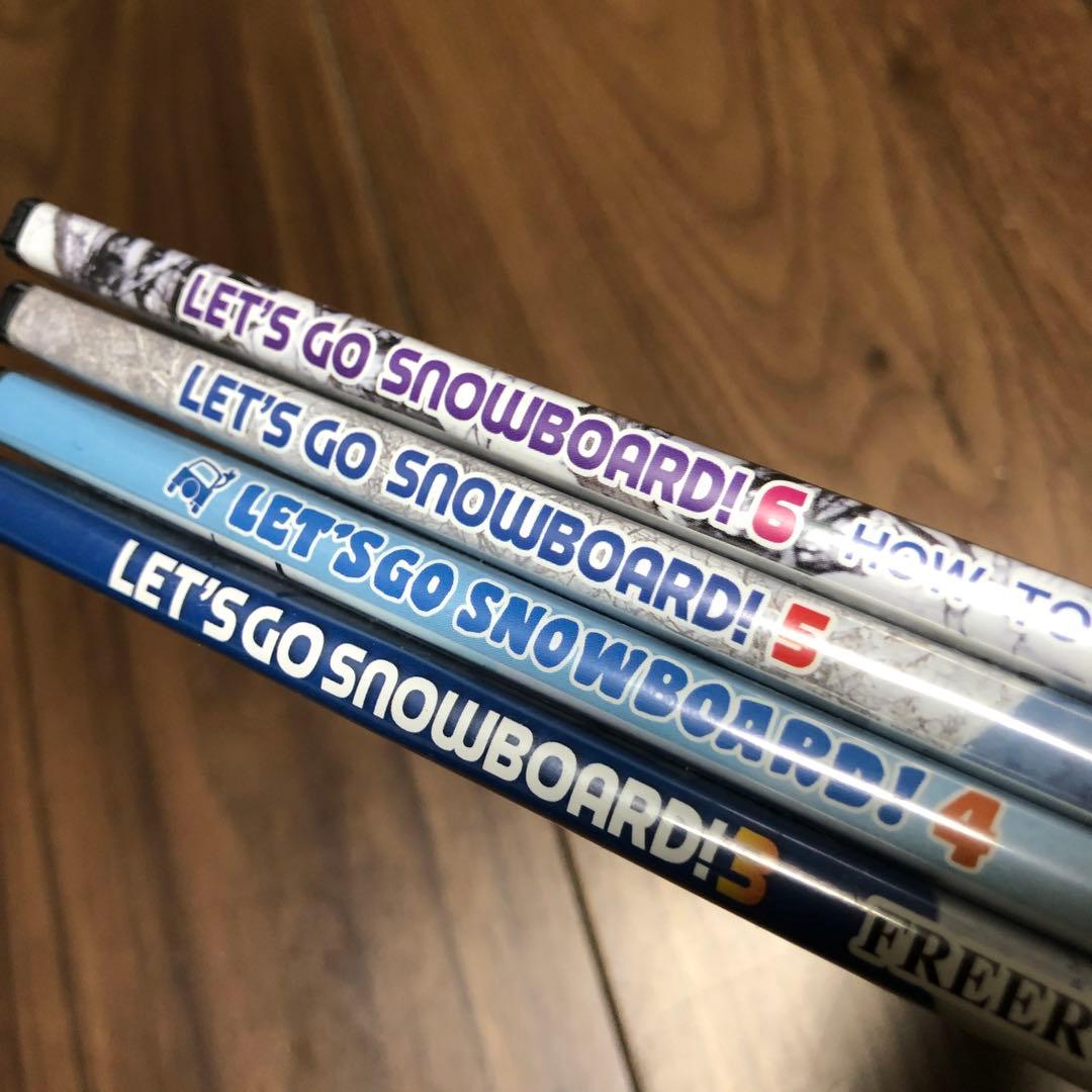 レッツゴー　スノーボード 4本セット