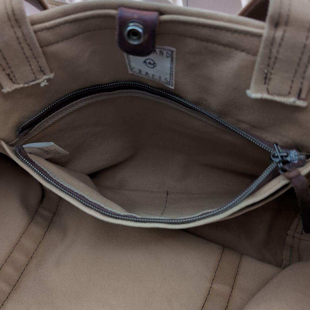 【ARTS&CRAFTS】AGING CANVAS 2WAYトートバッグ