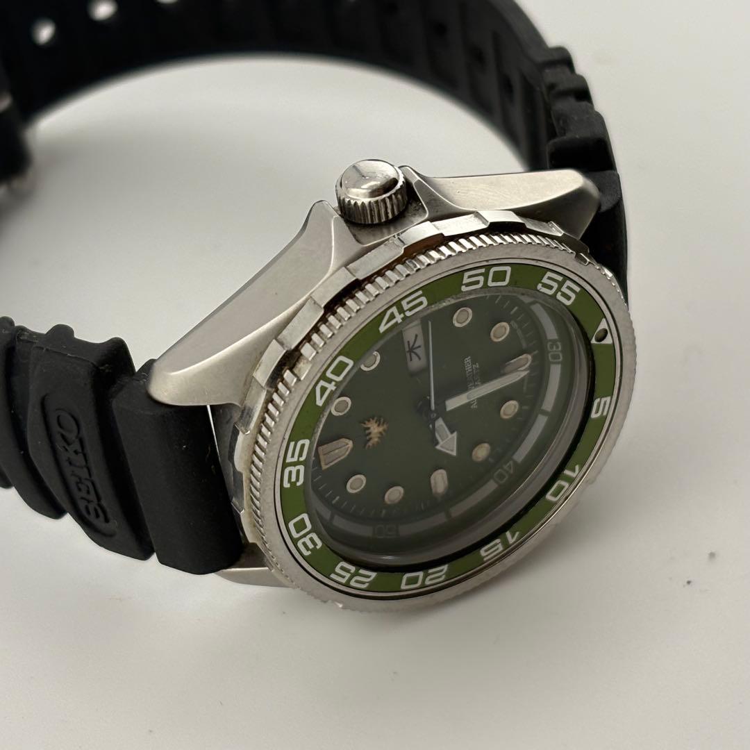 【希少】オリエント　オールウェザー　G589310-00 クォーツ　グリーン