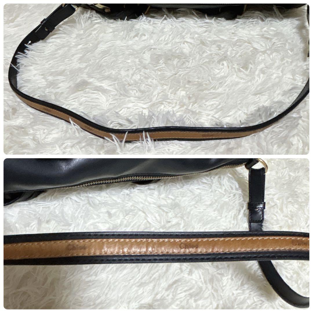 Chloe クロエ サム ボストンバッグ 2way レザー ワンショルダー