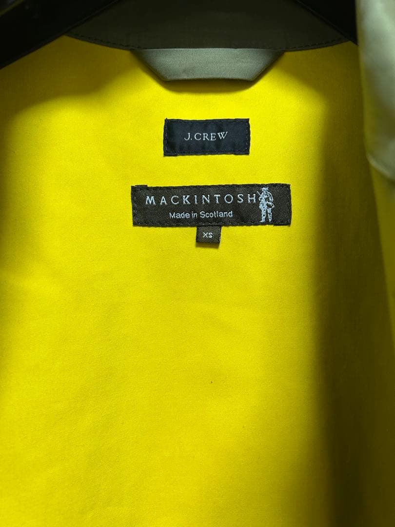 r*i様 MACKINTOSH ステンカラーコート カーキ