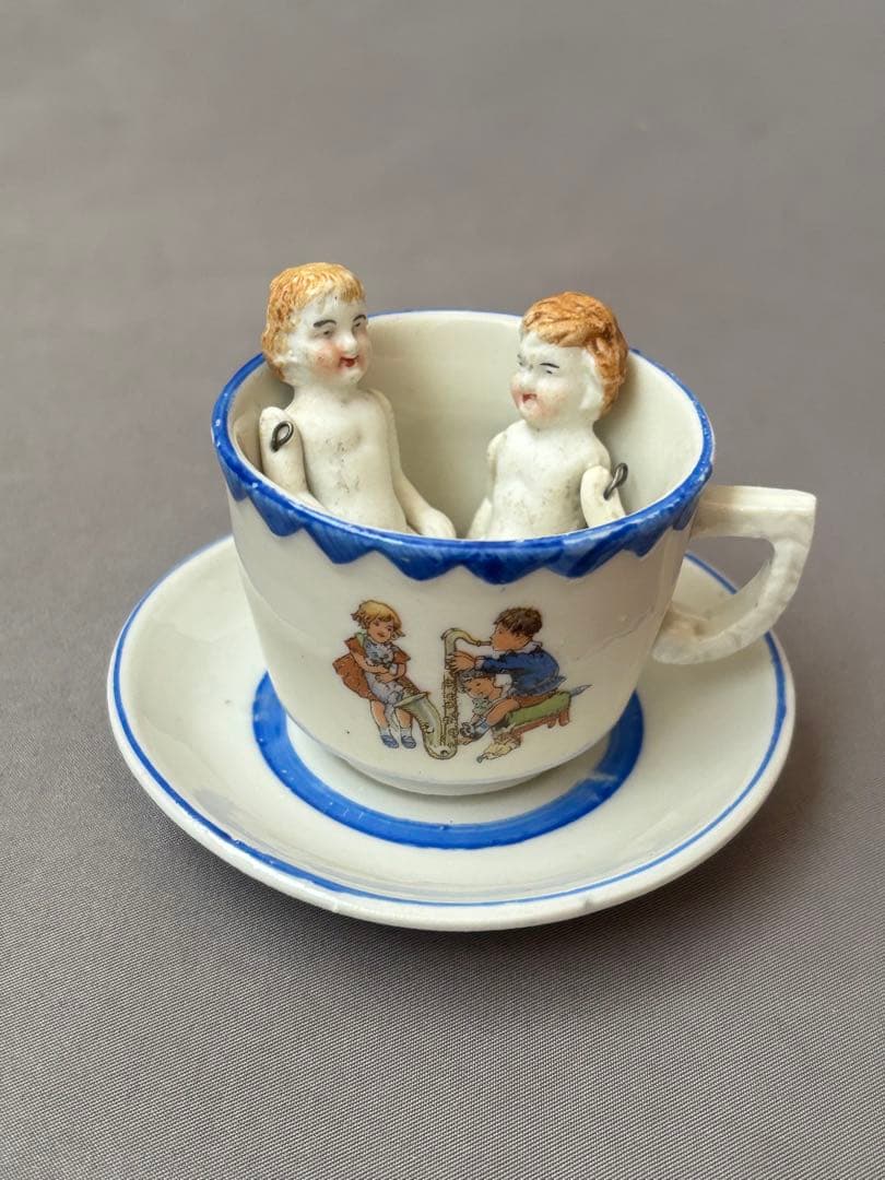 アンティーク ビスクドール ミニチュア ドールハウスドール