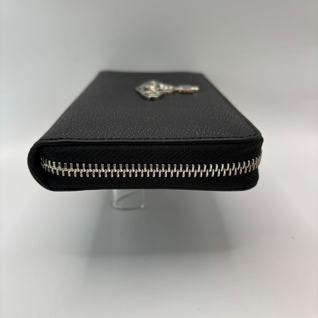 美品　vivienne westwood 長財布　ラウンドジップ　ブラック