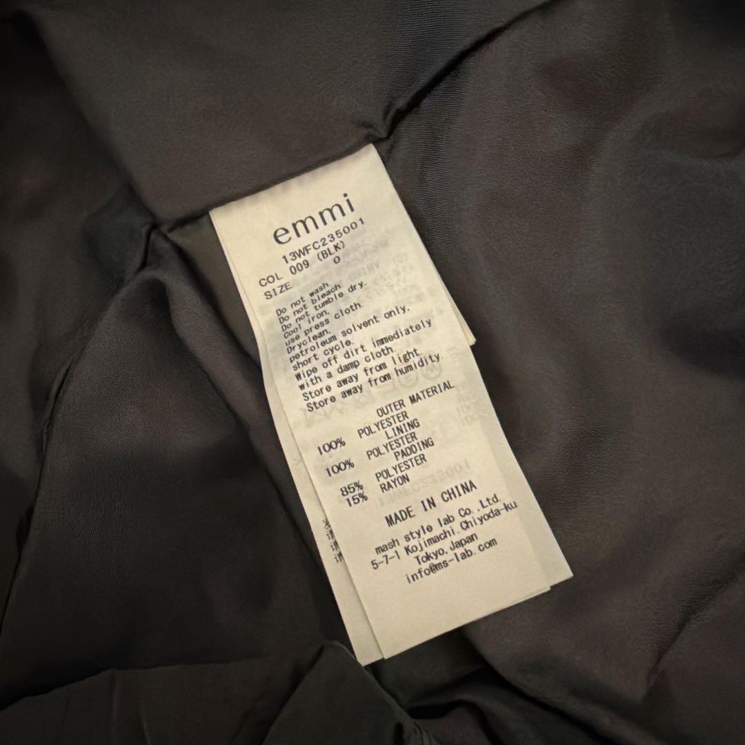 連休限定お値下げ【emmi atelier】金子綾 コラボキルティングコート