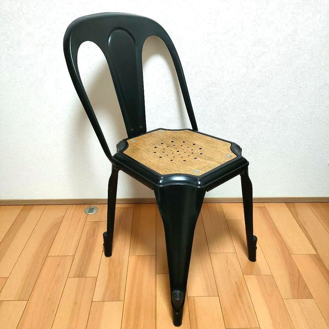 インダストリアルチェア スチール 木製座面｜フランス　マルチプルズ系②