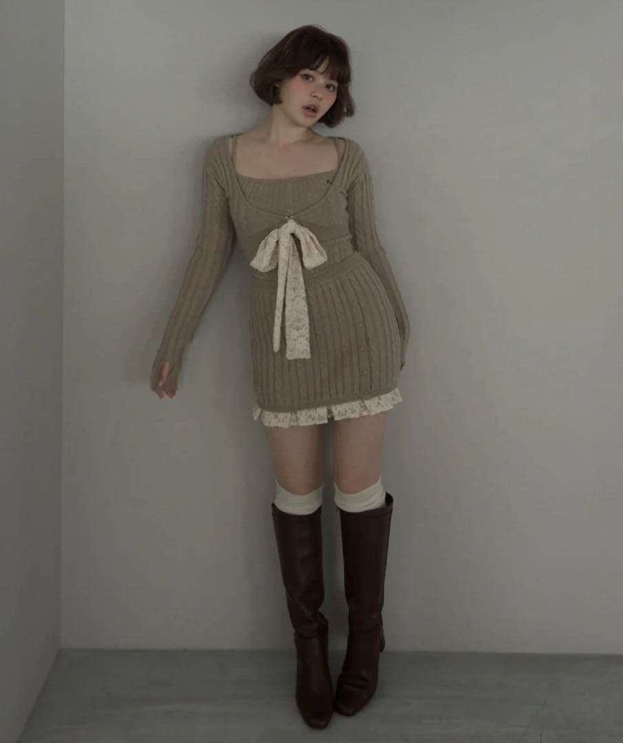 【正規品】andmary Sasha lace set up 【再安価】