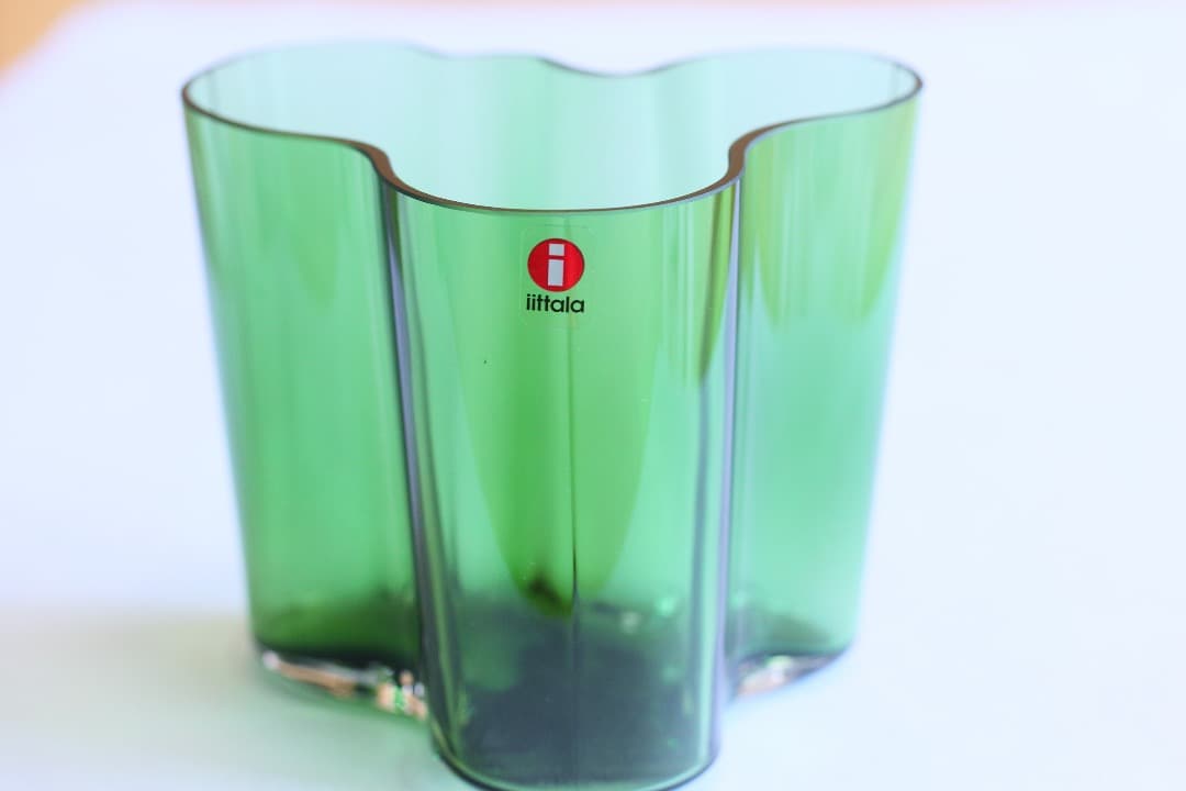 5322 1937グリーン　アアルトベース　95mm イッタラ 