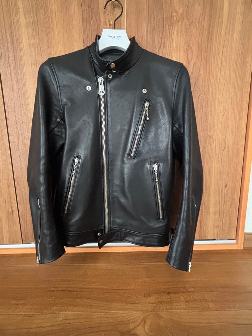 SUNSETBAY サンセットベイ　バザーズ　ライダースジャケット