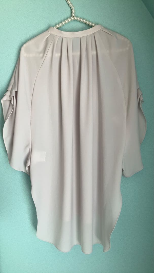 （美品）ADORE アドーア フラットジョーゼットブラウス