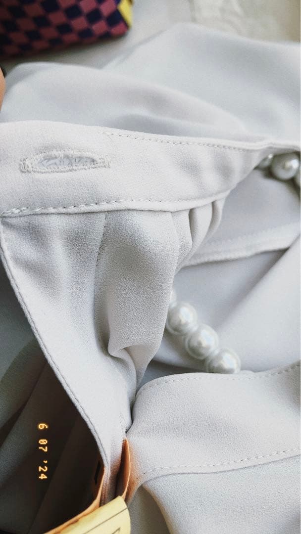 （美品）ADORE アドーア フラットジョーゼットブラウス