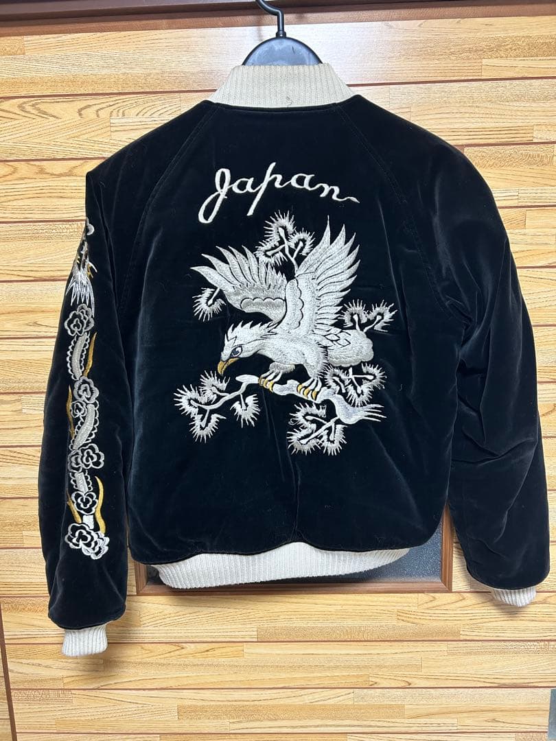 THE FLAT HEAD　別珍 スカジャン 刺繍　サイズM