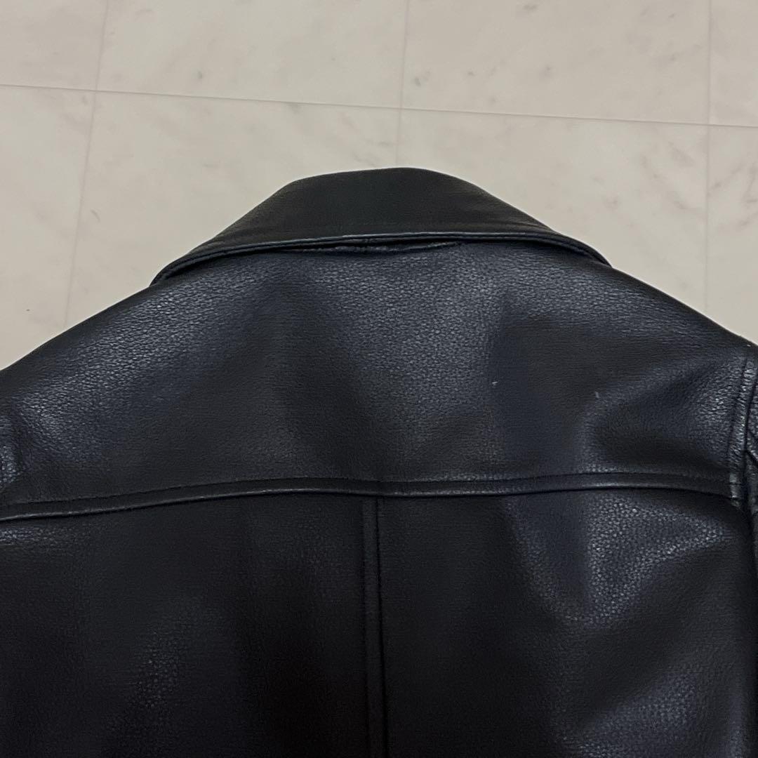 ⭐️sophila⭐️ソフィラ レザージャケット ライダースジャケット 黒ベルト付き