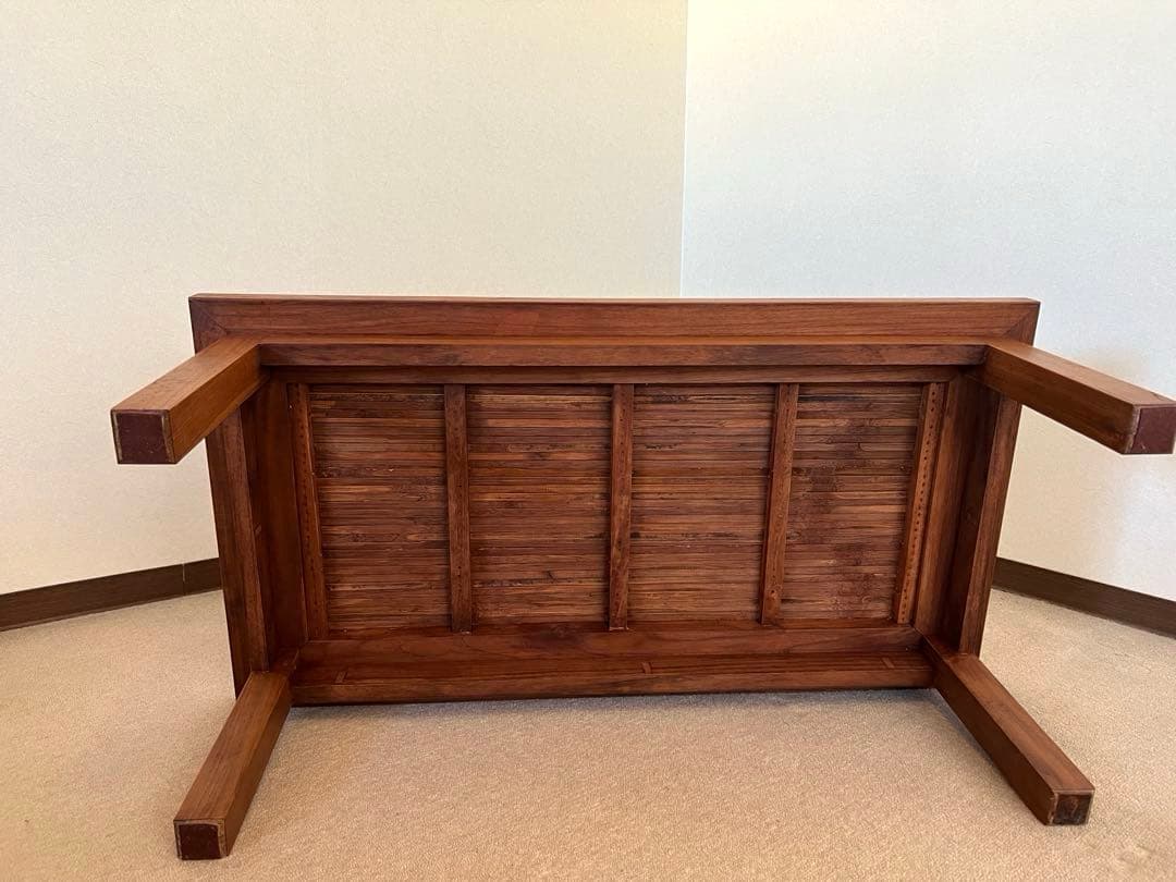 アジアン家具 天然木＆竹製 センターテーブル ローテーブル バリ インドネシア