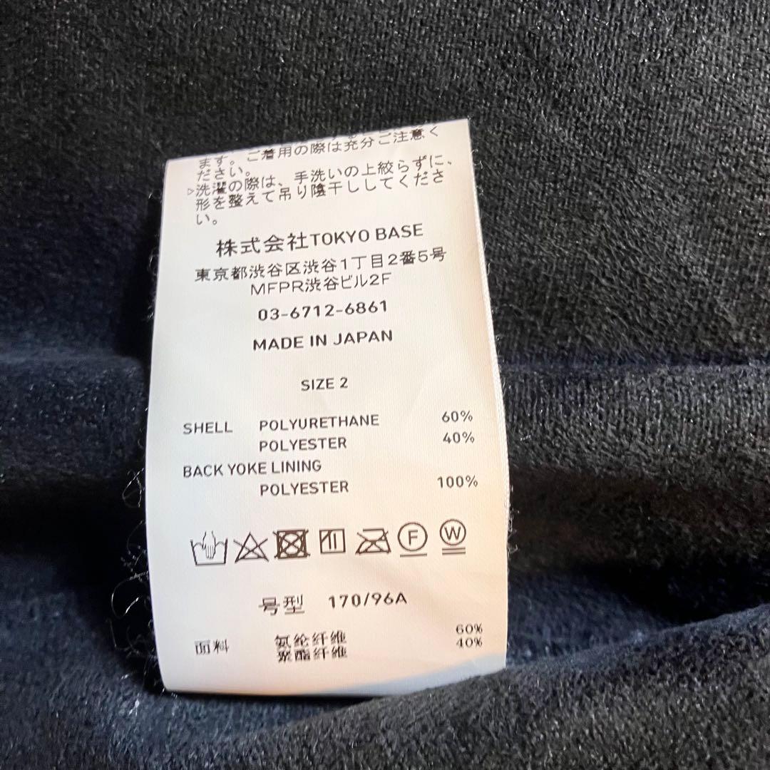 美品 ユナイテッドトウキョウ　エンボス　シンセティックレザー　シャツ　ジャケット