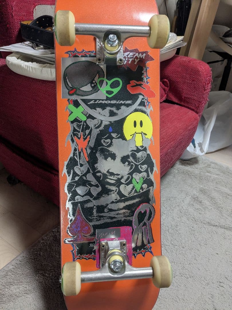 rimosine スケートボード コンプリート　8.25インチ　トラック33