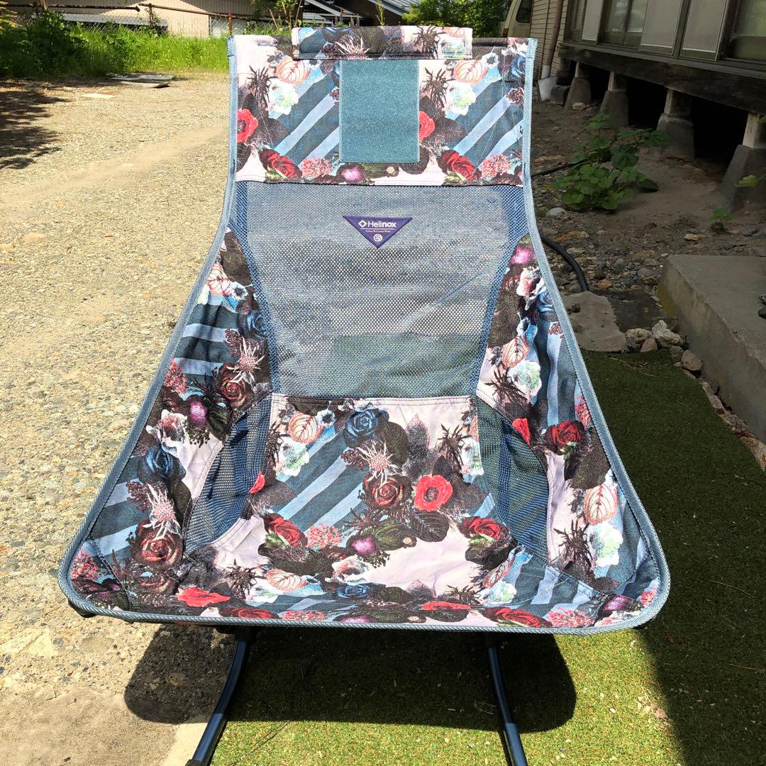 Helinox Monroコラボ　花柄 テーブルチェアセット