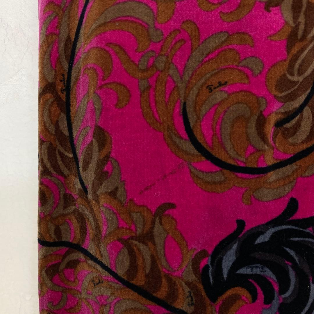 70s EMILIO PUCCI ベロアロングスカート イタリア VINTAGE